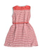 A Pink Sleeveless Dresses from Familiar in size 6T for girl. (Back View)