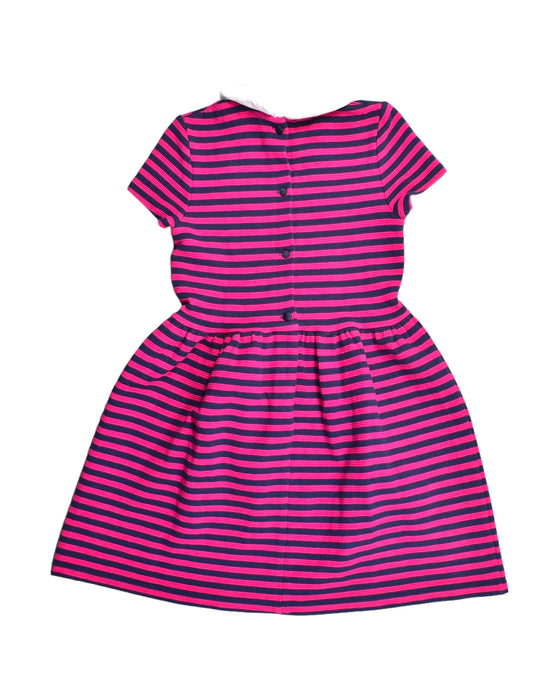 A Pink Short Sleeve Dresses from Polo Ralph Lauren in size 6T for girl. (Back View)