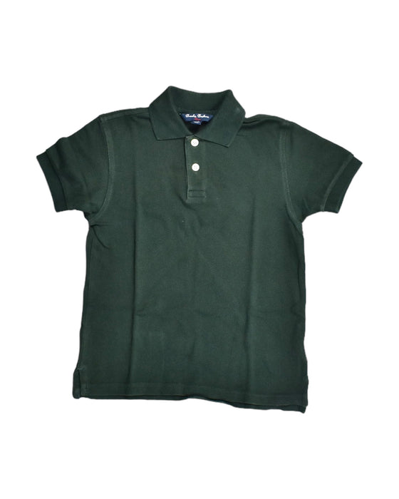 A Green Short Sleeve Polos from Brooks Brothers in size XS for boy. (Front View)