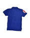 A Blue Short Sleeve Polos from Polo Ralph Lauren in size 8Y for boy. (Back View)