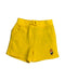 A Yellow Shorts from Ralph Lauren in size 6-12M for girl. (Front View)