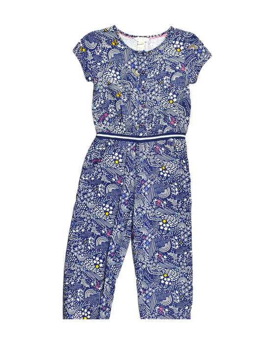 A Blue Jumpsuits from Monsoon in size 5T for girl. (Back View)