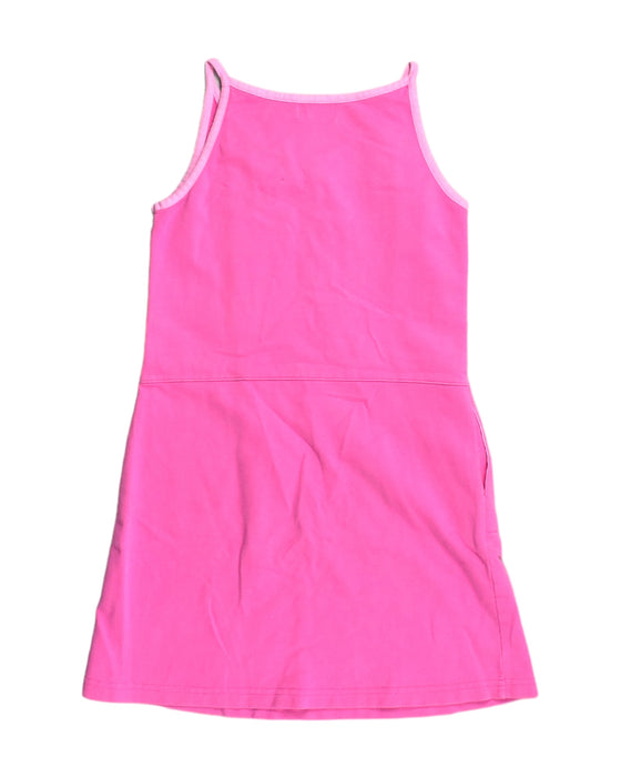 A Pink Sleeveless Dresses from ELLE in size 6T for girl. (Back View)