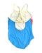 A Blue Swimsuits from Hanna Andersson in size 7Y for girl. (Back View)