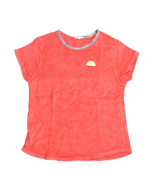 A Red Short Sleeve Tops from Hundred Pieces in size 12Y for girl. (Front View)