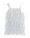 A White Sleeveless Tops from Petit Bateau in size 12Y for girl. (Back View)