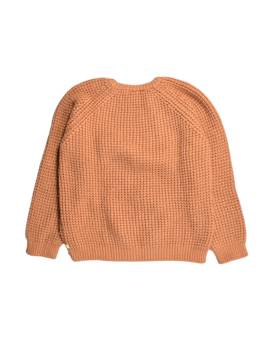 A Orange Knit Sweaters from Buho in size 12Y for girl. (Back View)