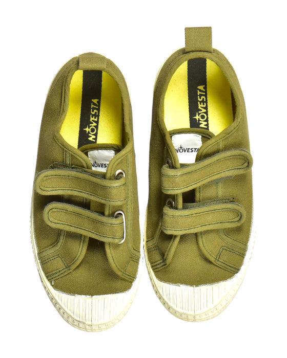 A Yellow Sneakers from Novesta in size 7Y for neutral. (Back View)