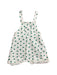 A White Sleeveless Rompers from Petit Bateau in size 12-18M for neutral. (Front View)