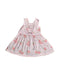 A Pink Sleeveless Dresses from Tommy Hilfiger in size 3T for girl. (Back View)