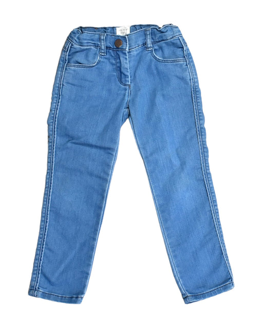 A Blue Jeans from Carrément Beau in size 5T for girl. (Front View)