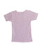 A Pink T Shirts from Petit Bateau in size 12Y for girl. (Back View)