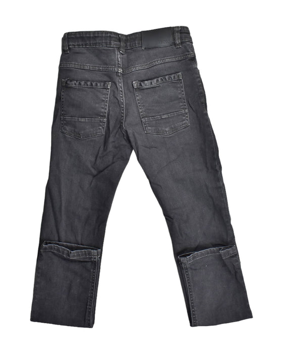 A Black Jeans from Boss in size 10Y for boy. (Back View)