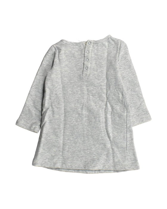 A Grey Long Sleeve Dresses from Billieblush in size 12-18M for girl. (Back View)