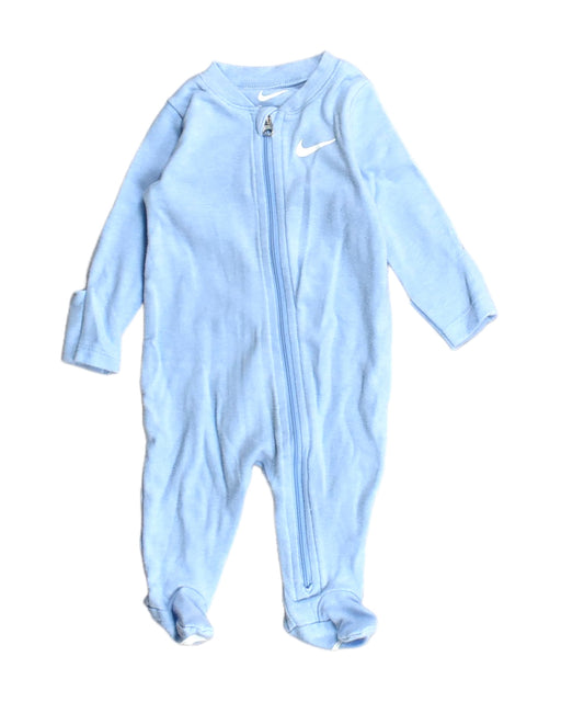 A Blue Jumpsuits from Nike in size 0-3M for boy. (Front View)