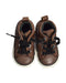 A Brown Sneakers from Converse in size 12-18M for boy. (Back View)