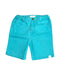 A Teal Shorts from Le Petit Society in size 8Y for boy. (Front View)