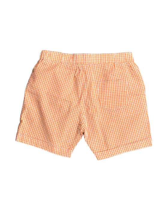 A Orange Shorts from Le Petit Society in size 8Y for girl. (Back View)