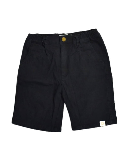 A Black Shorts from Le Petit Society in size 8Y for boy. (Front View)