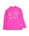 A Pink Long Sleeve Tops from La Compagnie des Petits in size 6T for girl. (Front View)