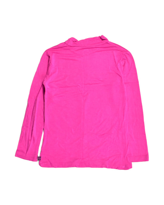 A Pink Long Sleeve Tops from La Compagnie des Petits in size 6T for girl. (Back View)