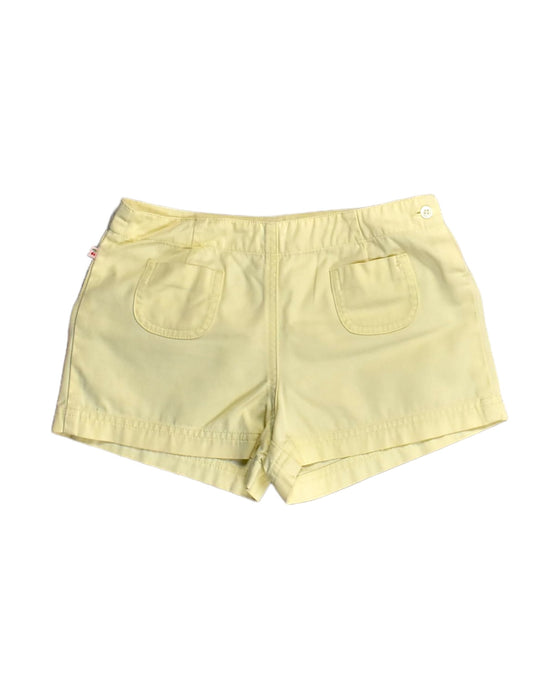 A Yellow Shorts from Bonpoint in size 10Y for girl. (Front View)