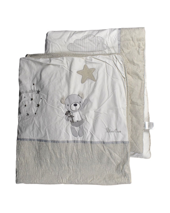 A White Bed Sheets Pillows & Pillowcases from Silver Cross in size O/S for neutral. (Front View)