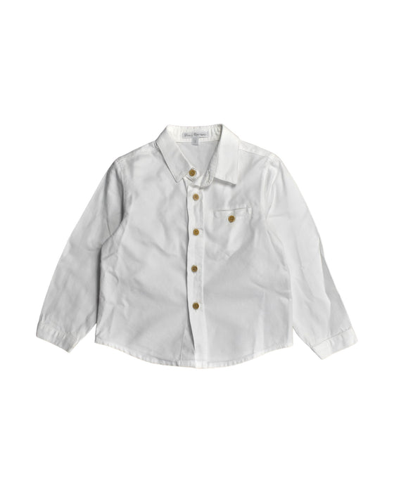 A White Shirts from Fina Ejerique in size 2T for boy. (Front View)