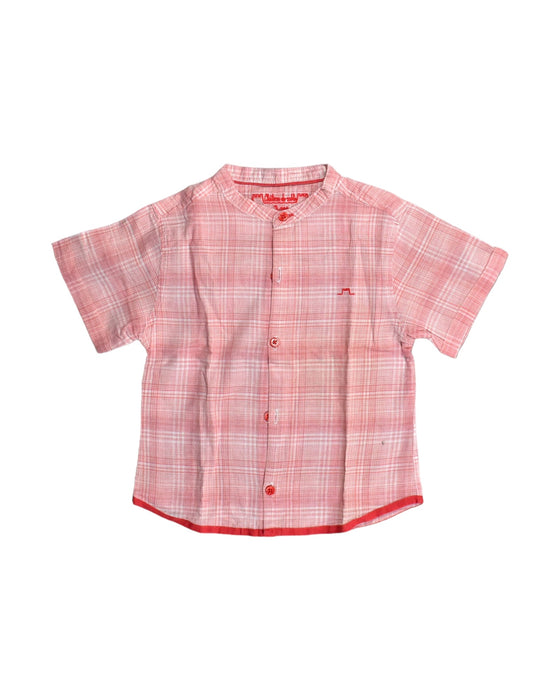 A Red Shirts from Chateau de Sable in size 3T for boy. (Front View)