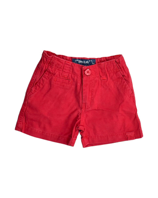 A Red Shorts from Chateau de Sable in size 12-18M for girl. (Front View)