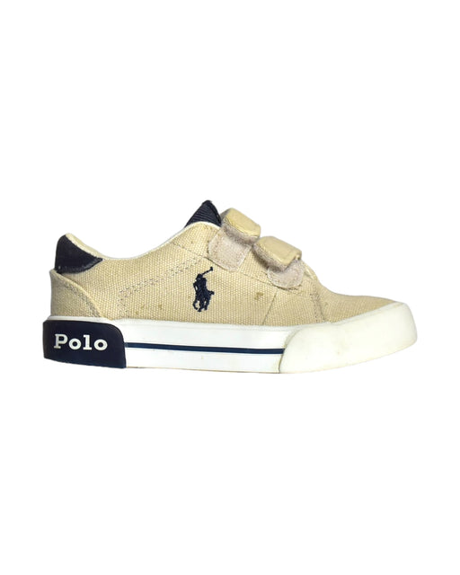 A Brown Sneakers from Polo Ralph Lauren in size 18-24M for boy. (Front View)