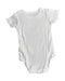 A White Short Sleeve Bodysuits from Chicco in size 0-3M for girl. (Back View)