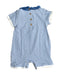 A Blue Rompers from Chateau de Sable in size 0-3M for boy. (Back View)