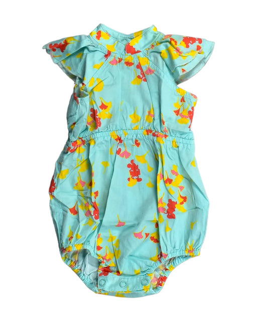 A Blue Bodysuits from Elly in size 3-6M for girl. (Front View)