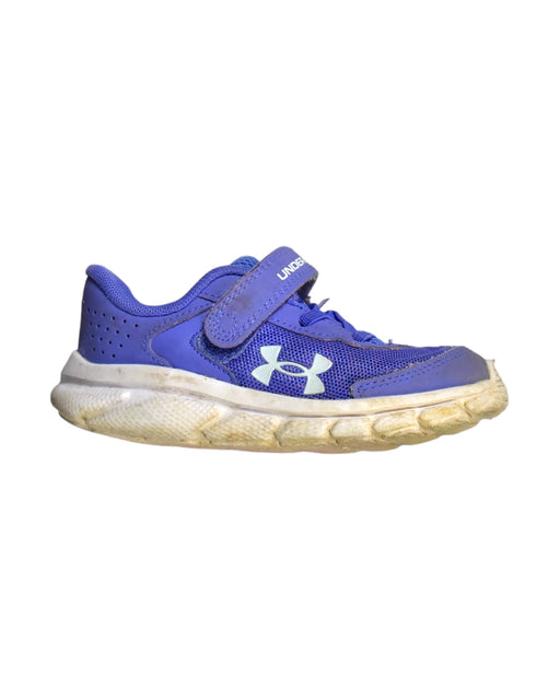 A Purple Sneakers from Under Armour in size 18-24M for girl. (Front View)