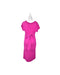 A Pink Short Sleeve Dresses from Seraphine in size S for maternity. (Back View)