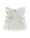 A White Sleeveless Tops from Bout'Chou in size 6-12M for girl. (Back View)