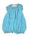 A Blue Rompers from Chateau de Sable in size 3-6M for girl. (Front View)