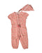 A Pink Pants Sets from Bout'Chou in size 6-12M for girl. (Front View)