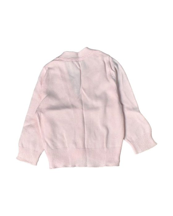 A Pink Cardigans from Chateau de Sable in size 6-12M for girl. (Back View)