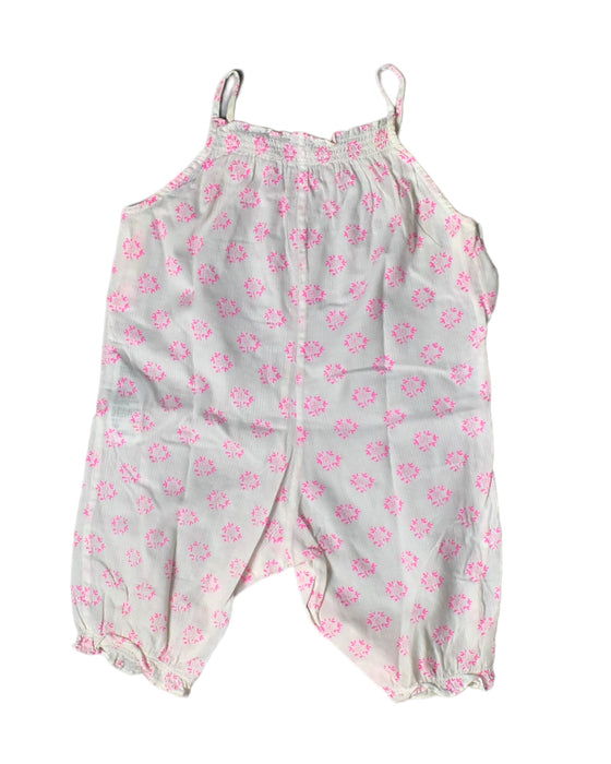 A White Jumpsuits from Bonpoint in size 3-6M for girl. (Back View)