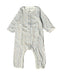 A White Jumpsuits from Petit Bateau in size 6-12M for neutral. (Front View)