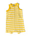 A Yellow Rompers from Petit Bateau in size 3-6M for boy. (Front View)