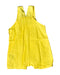 A Yellow Overall Shorts from Chateau de Sable in size 3-6M for neutral. (Back View)