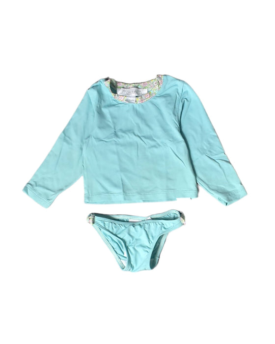 A Blue Swim Sets from Chateau de Sable in size 6-12M for girl. (Front View)