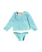 A Blue Swim Sets from Chateau de Sable in size 6-12M for girl. (Front View)