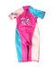 A Pink Swimsuits from Nabaiji in size 6-12M for girl. (Front View)