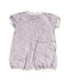 A White Rompers from Petit Bateau in size 18-24M for girl. (Back View)