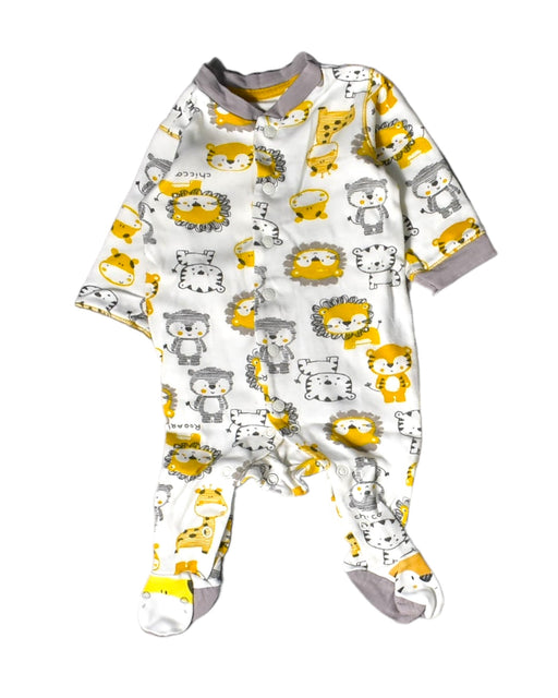 A White Jumpsuits from Chicco in size 0-3M for boy. (Front View)