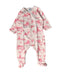 A Pink Jumpsuits from Petit Bateau in size 6-12M for girl. (Front View)